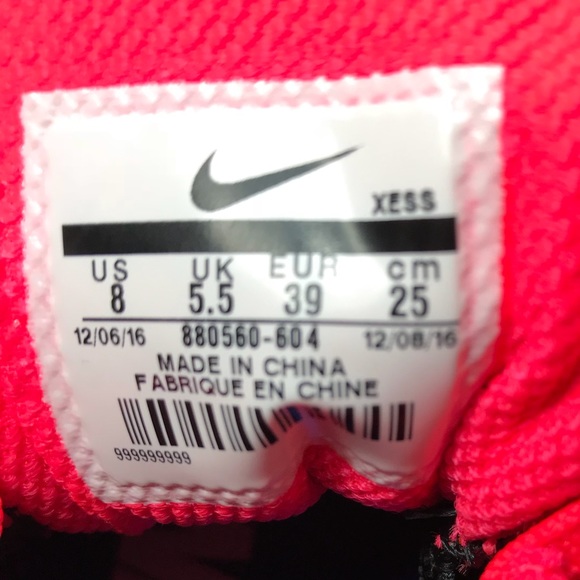 NWT Nike Zoom Pegasus 34 Scarlet/Black WMNS - Picture 7 of 8